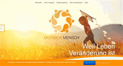 Desktop Screenshot of mutabor-mensch.de
